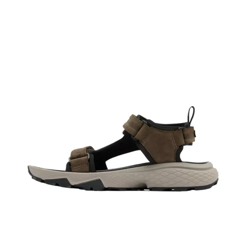 Columbia Peakfreak Beach Sandals Men's Dark Brown-1