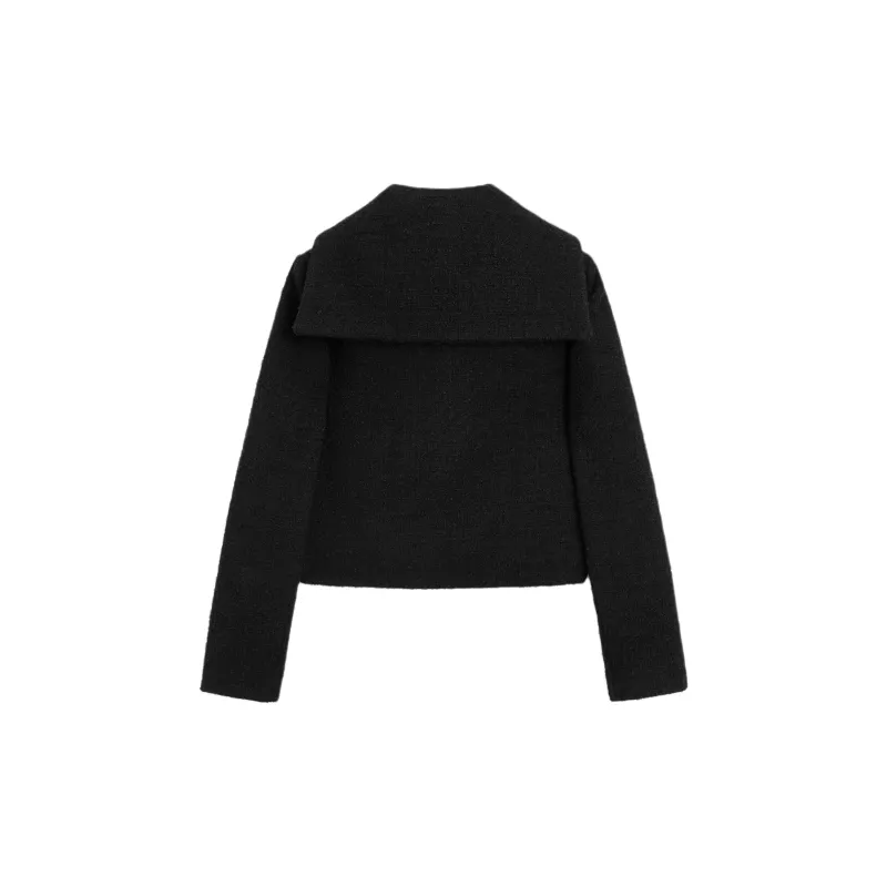 Massimo Dutti Jackets Coats Women's Black-1