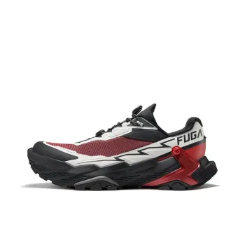 KAILAS FUGA Slip Resistant, Abrasion Resistant, Breathable, Lightweight Low Top Trail Running Shoes Women's Black Red