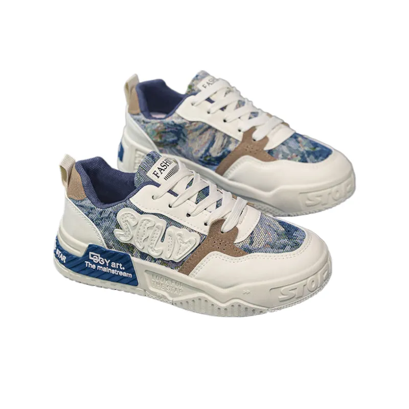 AiJP Slip-Resistant Cushioning Abrasion-Resistant Low-Top Skateboard Shoes Unisex-3