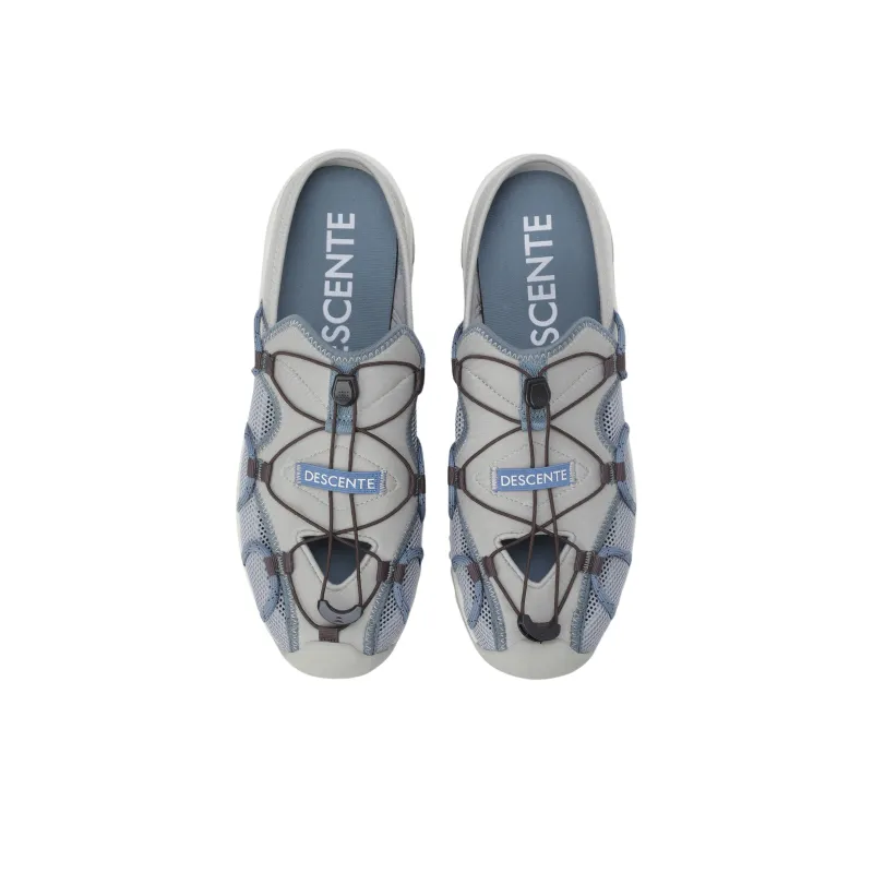 DESCENTE URBAN T450 V2 Anti Slip Wear Resistant Low Top Casual Shoes Unisex Gray-3