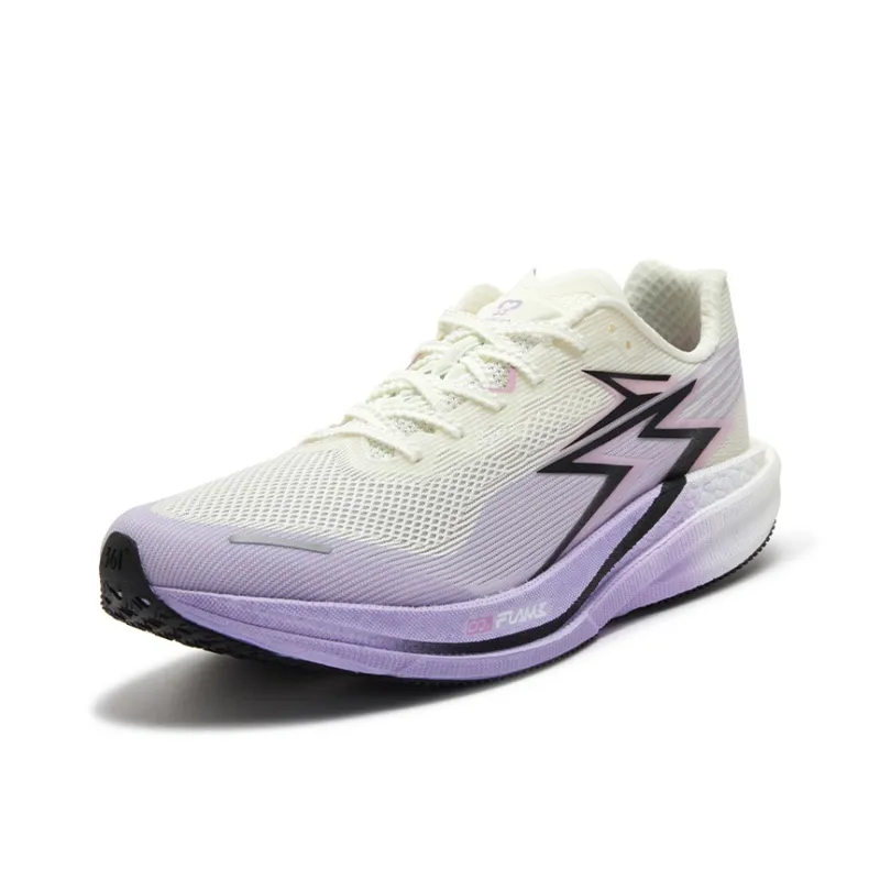 361° Speed 4 Pro Running Shoes Unisex Low Top Feather White/Digital Lavender-1