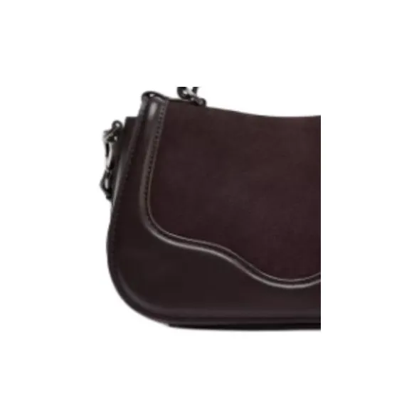 ZARA PU Crossbody Handbags Women's Light Beige-4