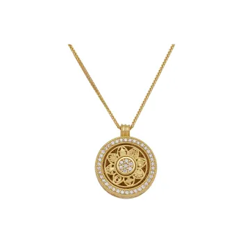 YINGNIXINDONG 925 Sterling Silver Necklaces Women's