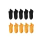 10 Pack (Black 5+Gold 5)