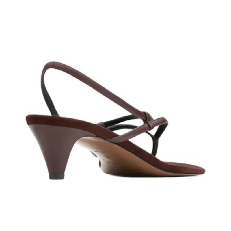 NEOUS Safi One Strap Sandals 4cm Women's Brown-2
