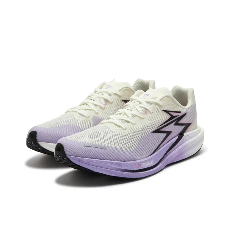 361° Speed 4 Pro Running Shoes Unisex Low Top Feather White/Digital Lavender-2