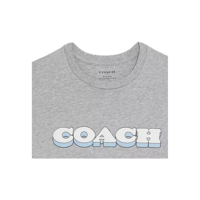COACH T Shirts Men Gray-1