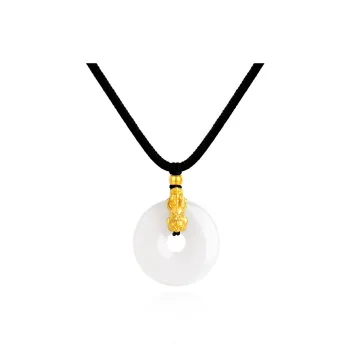 CHINA GOLD Chalcedony Necklaces Unisex