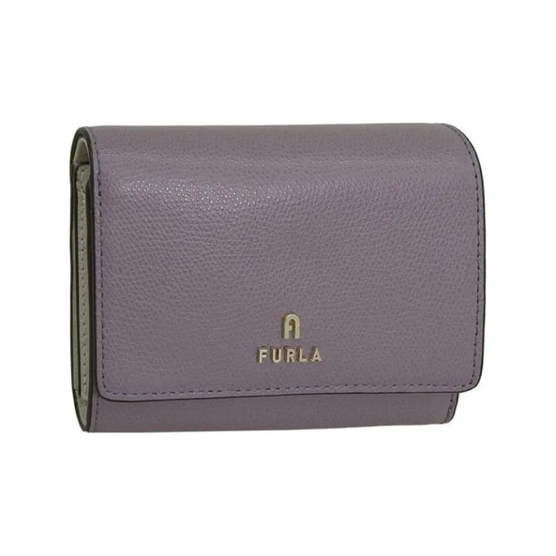 Furla Leather Wallet Women's Purple-1
