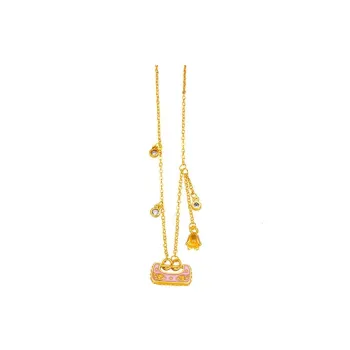 CARAT'S DIARY Glue Drip Necklaces Women's