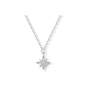 Agatha S925 Silver Necklaces Unisex Silver