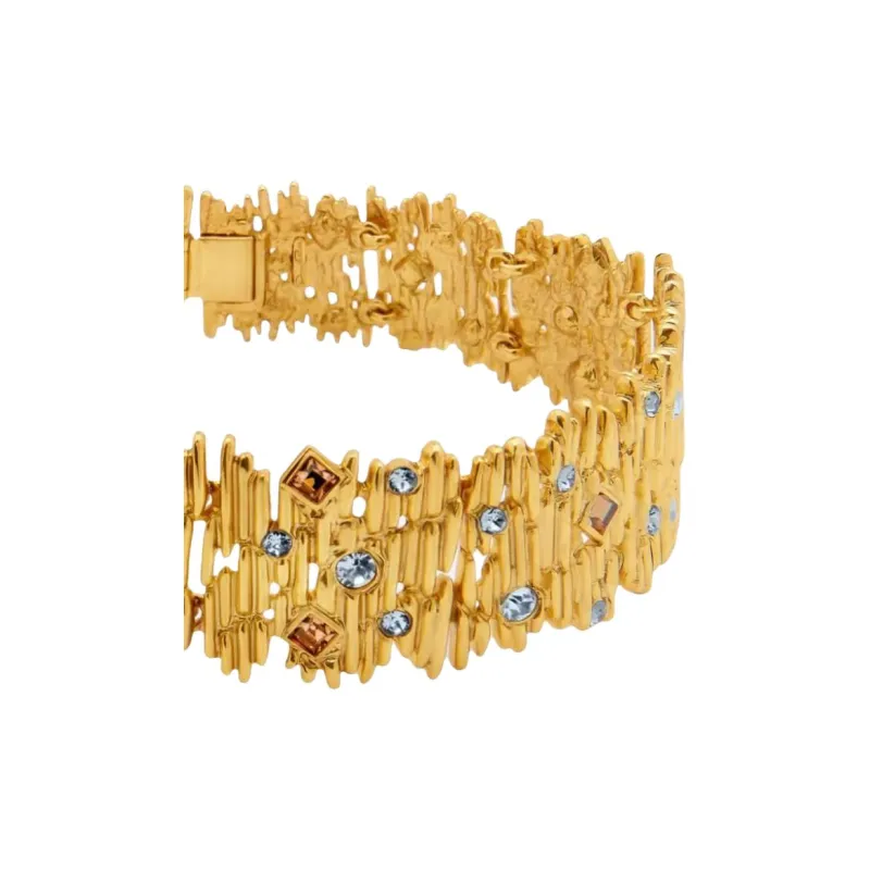 OSCAR DE LA RENTA Brass Gold-plated Necklaces Women's Gold-1