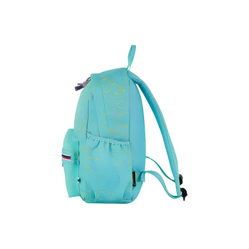 AMERICAN TOURISTER Polyester Backpack Medium Size Kids' Lake Blue-2