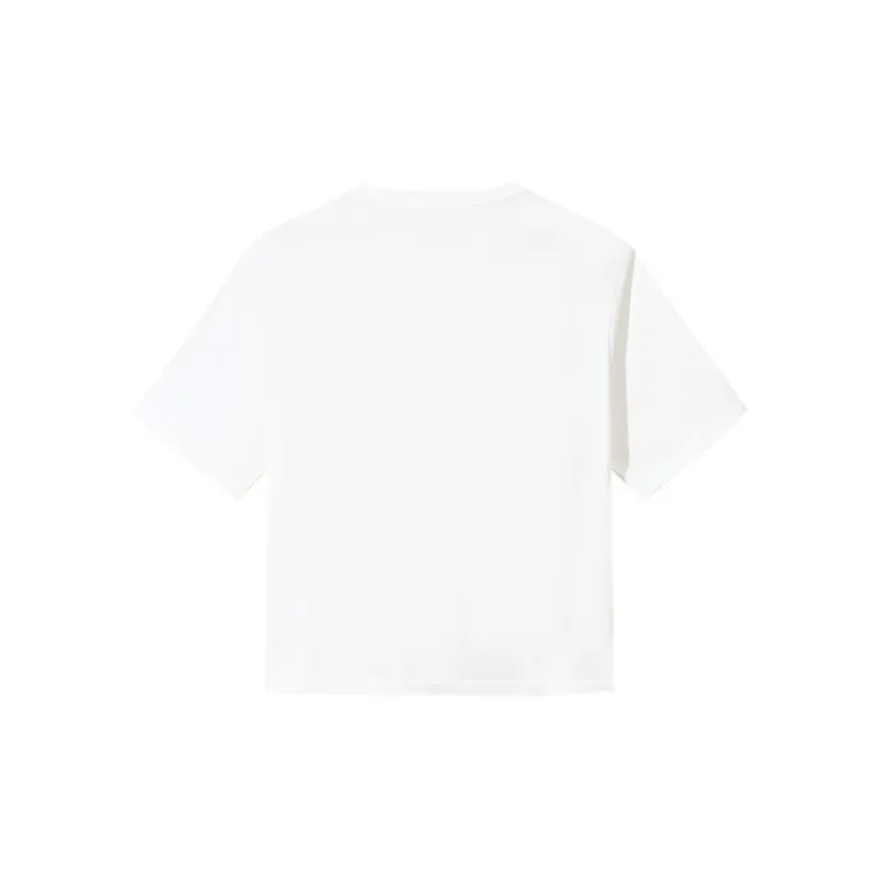 ANTA Sports Life Collection T Shirts Women's Papyrus White-1