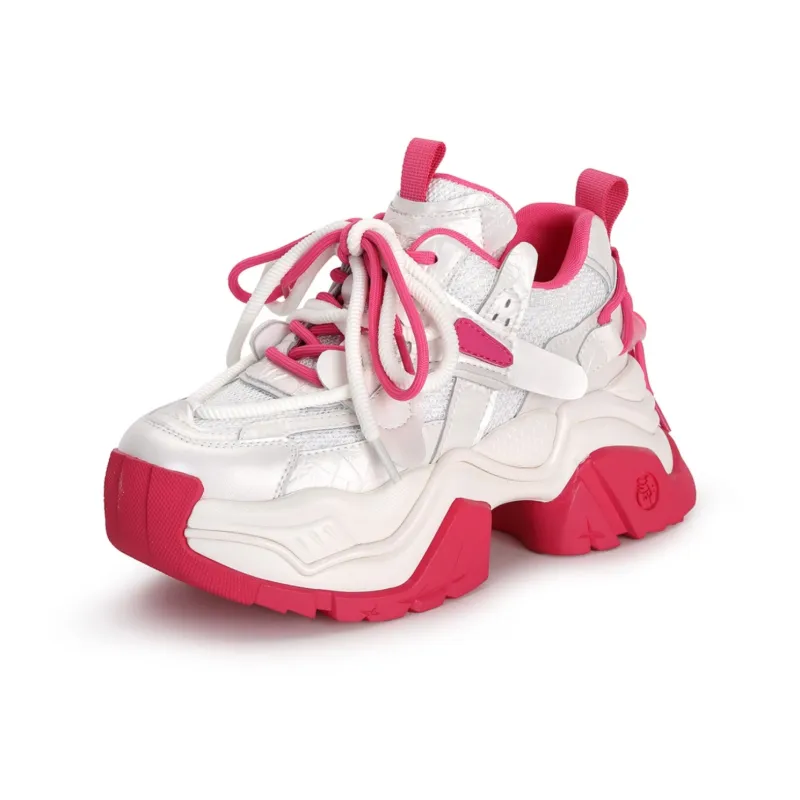 FAICCIA Low Top Chunky Sneakers Women's-1