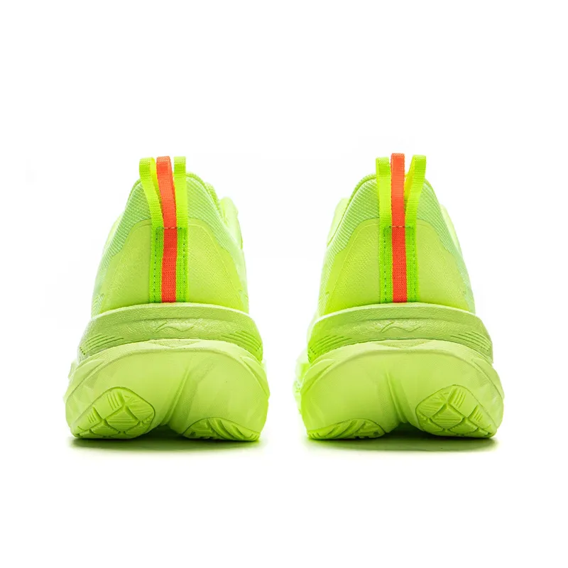 LINING Wugui 5S 5.0 Running Shoes Men Low Top Neon Yellow Green-5