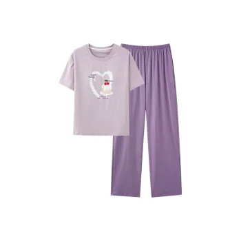 GOSO Pajama Set Women's Light Lavender