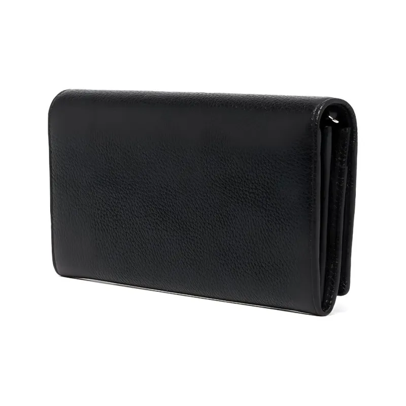 Vivienne Westwood Jordan Leather Wallet Men's Black-1