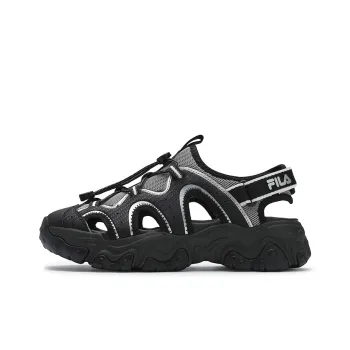 FILA FLUID 5 SANDAL Cat Paw Sandal Beach Sandals Women's Black Gray