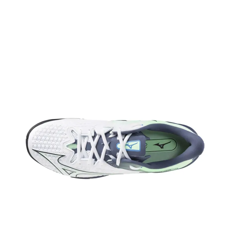 Mizuno Wave Exceed Tour 6 Abrasion Resistant Low Top Training Shoes Unisex White-1