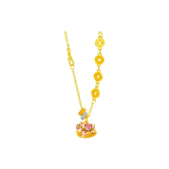 CARAT'S DIARY Glue Drip Necklaces Women's