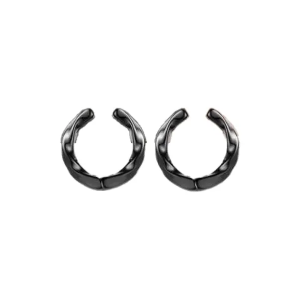 GUDUD Alloy Clip On Earrings Men's-7