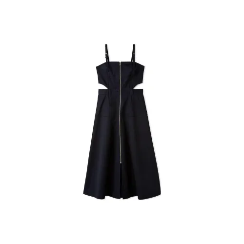 Lily Brown X Dickies Lily Brown Collaboration Slip Dresses Women's Marine Blue