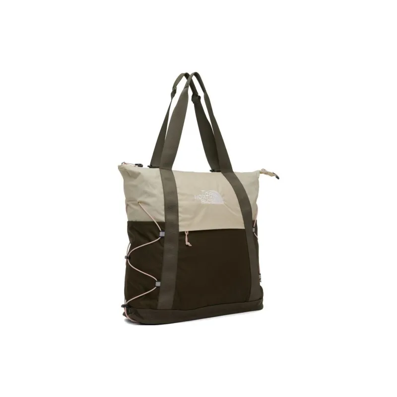 THE NORTH FACE Recycled Nylon Tote Bag, Shopping Bag, Shoulder Bag Unisex Khaki & Green-1