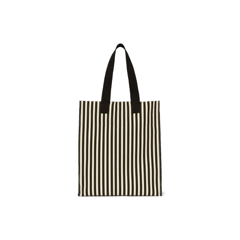 MSGM Striped Top Handle Bag-2