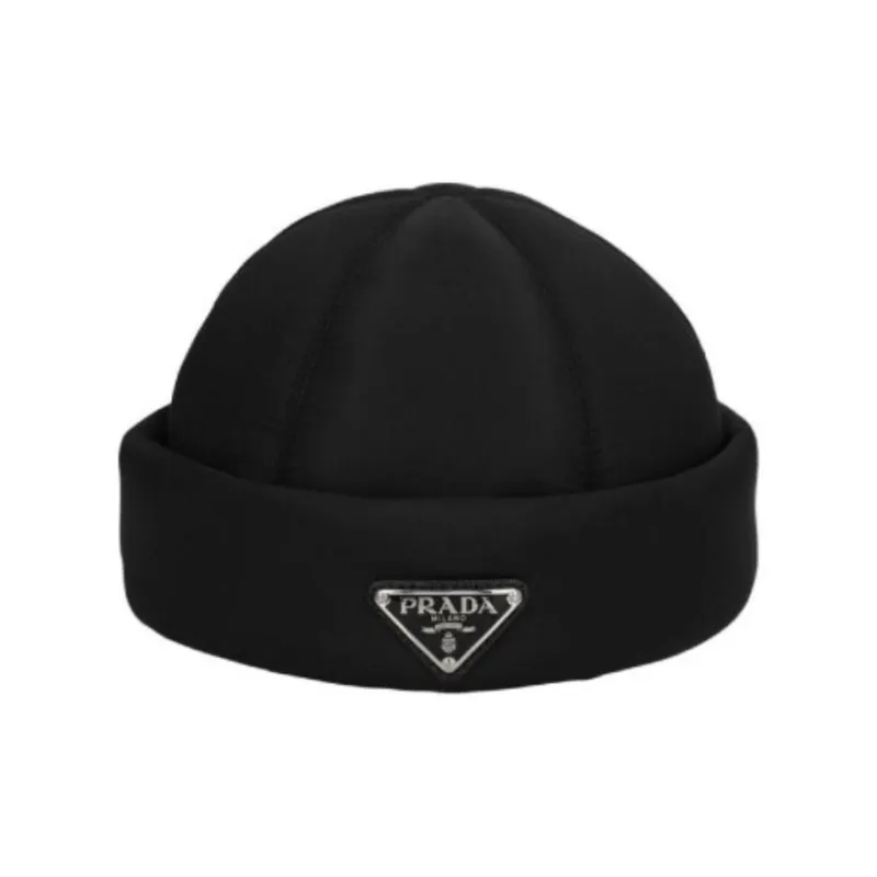 PRADA Nylon Hats & Caps Unisex Black-0