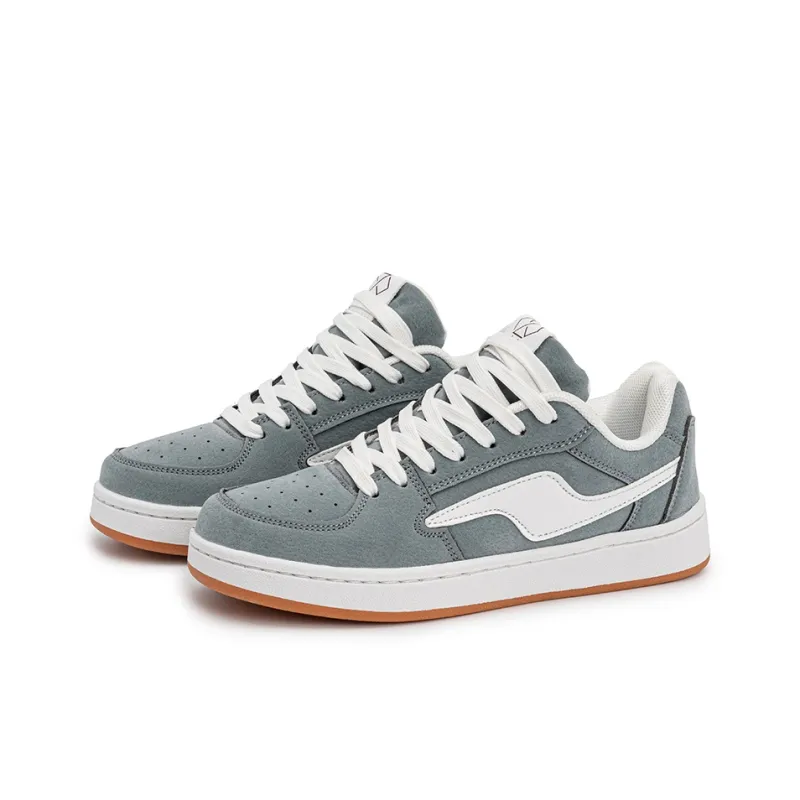 HUANAI Slip-Resistant Cushioning Lightweight Low-Top Skateboard Shoes Unisex-9