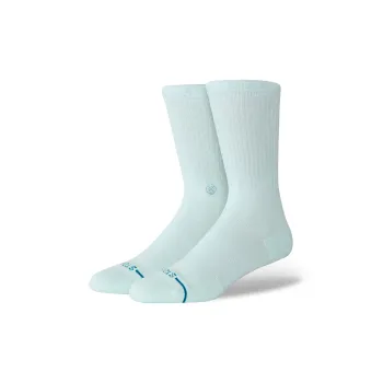 Stance Mid Calf Socks Unisex 1 Pack Ice Blue
