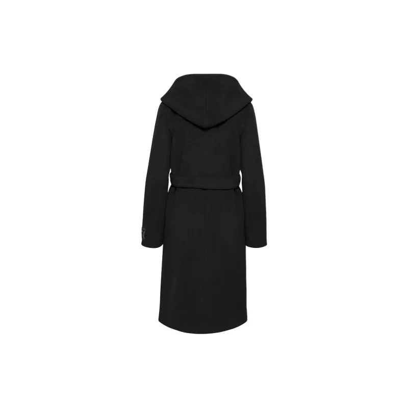 ARITZIA Wilfred Emilie Coat Wool Cashmere Coats Women's BLACK/Black-1