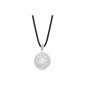 Kim Ka Fook 990 Silver Necklaces Unisex