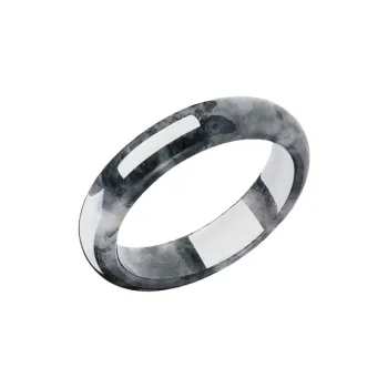 GUANFEI Bean Type Jadeite Rings Unisex