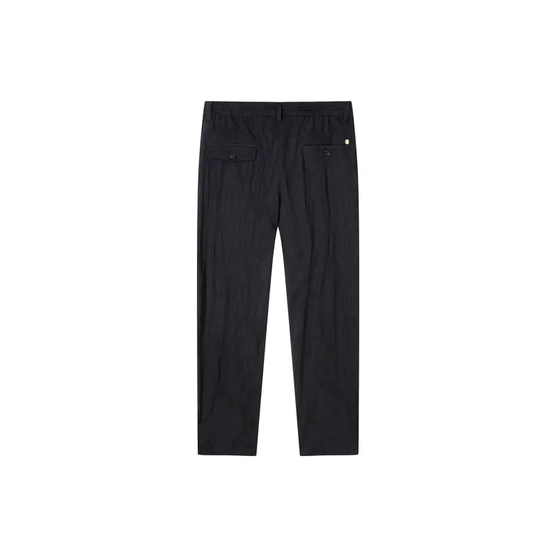 DAVID NAMAN Casual Pants Men's Black-1
