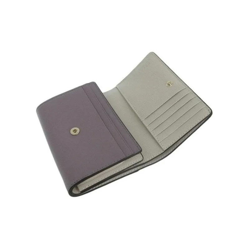 Furla Leather Wallet Women's Purple-3