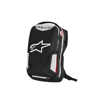 ALPINESTARS Nylon Backpack Unisex Black & White & Red