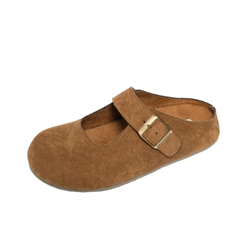 Nrillo Abrasion-Resistant Slip-Resistant Wrap-toe Slippers Women's-10