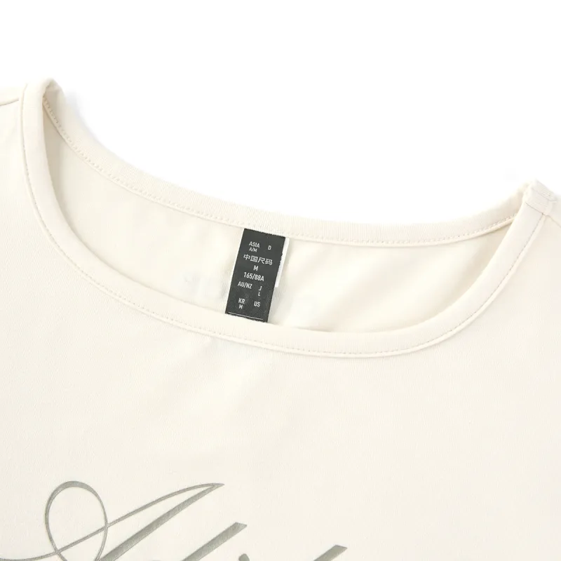Adidas T Shirt Women's Wonder White-4