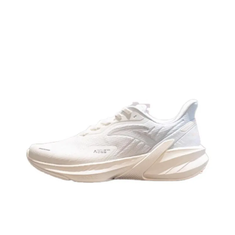 Anta DuCi4 Cushioning Wear Resistant Low Top A Flowfoam Running Shoes Women's White-0