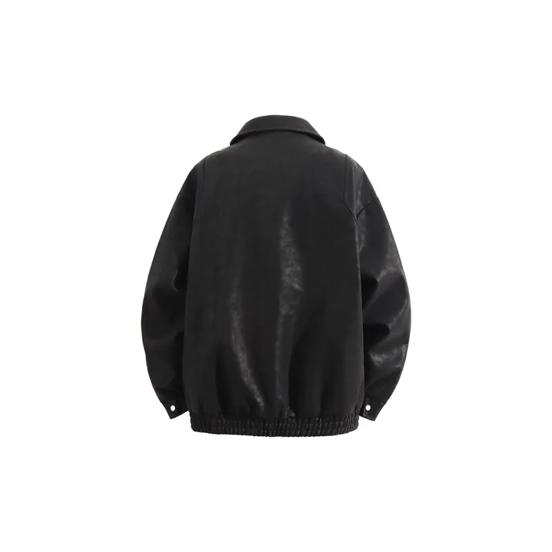 FAX FOR FMACM Leather Jacket Unisex-1