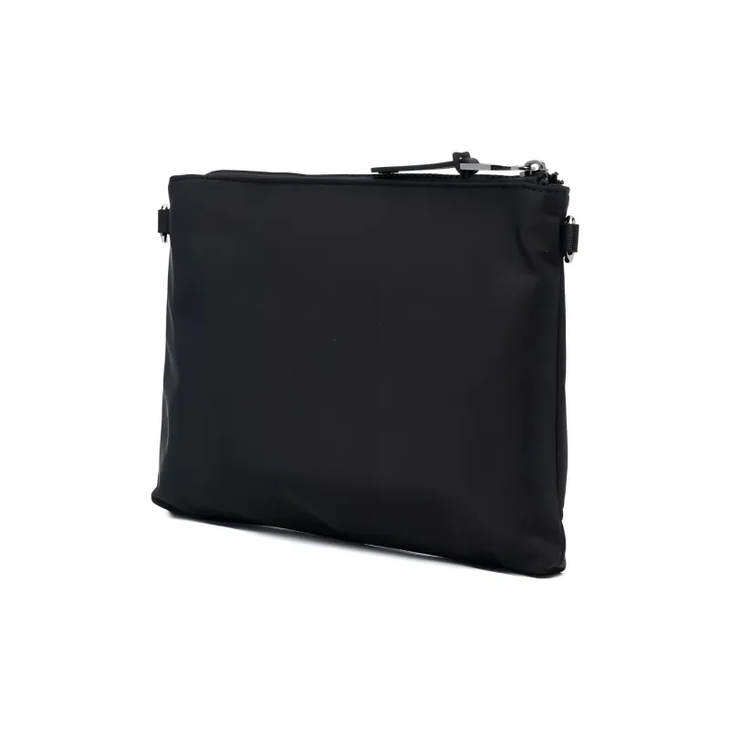 VERSACE JEANS COUTURE Polyester Wrist Bag Clutch Trumpets Men's Black-3
