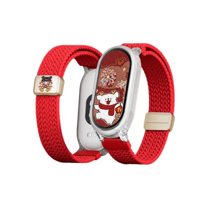 Mr. Strap Watch Bands Xiaomi Compatibility 145~210mm Fabric Material Unisex-4