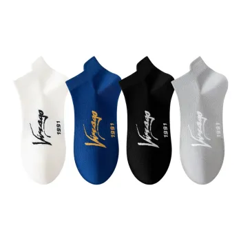 Caramella No Show Socks Men's 4 Pack