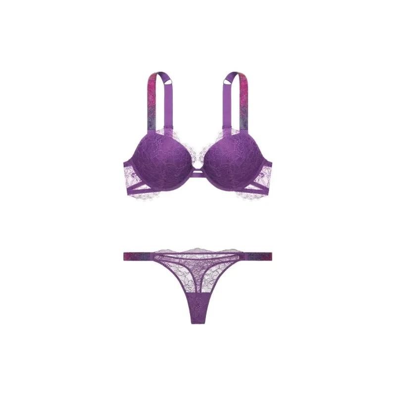 Victoria's Secret Underwear Set Women's Purple-0