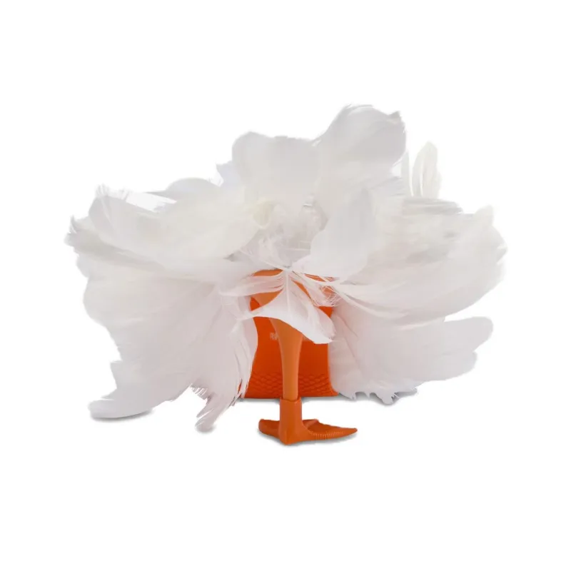 MOSCHINO Duck Strap Sandals Women's White-3