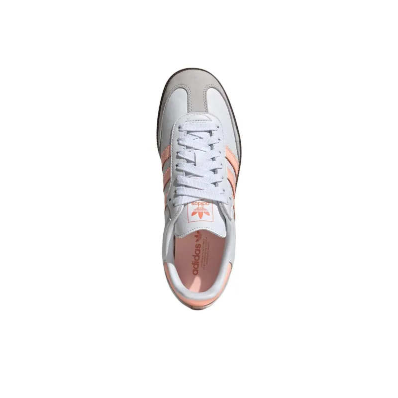 Adidas Samba Og Cloud White Clear Orange Semi Coral Women's-4