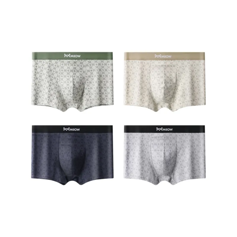 MIIOW Trend Party Series Underpants Men's 4 Pack-0